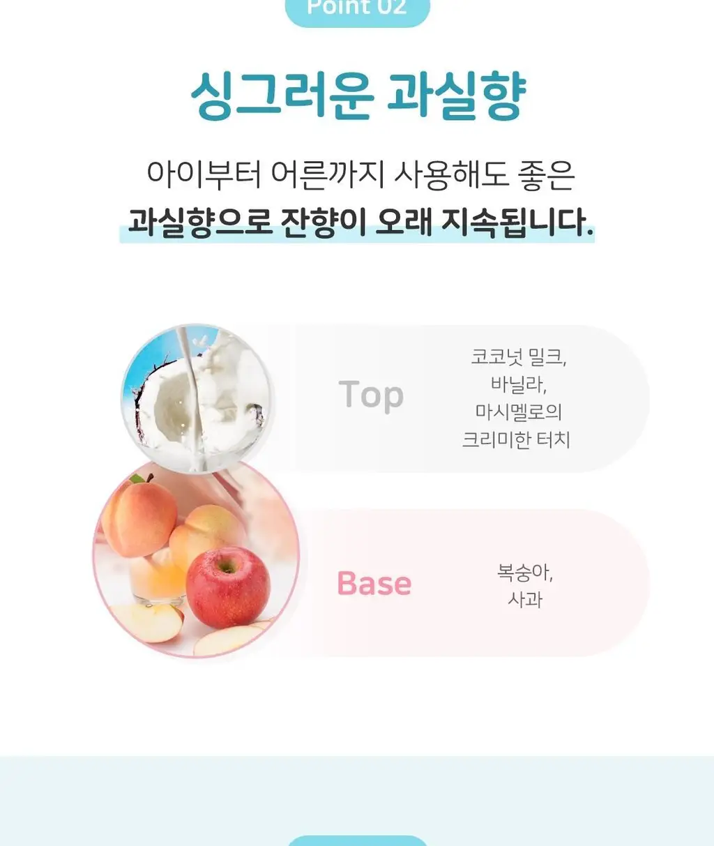[순한보습/과실향] 존슨즈 코튼터치 페이스 앤 바디로션 500ml 상세페이지 4